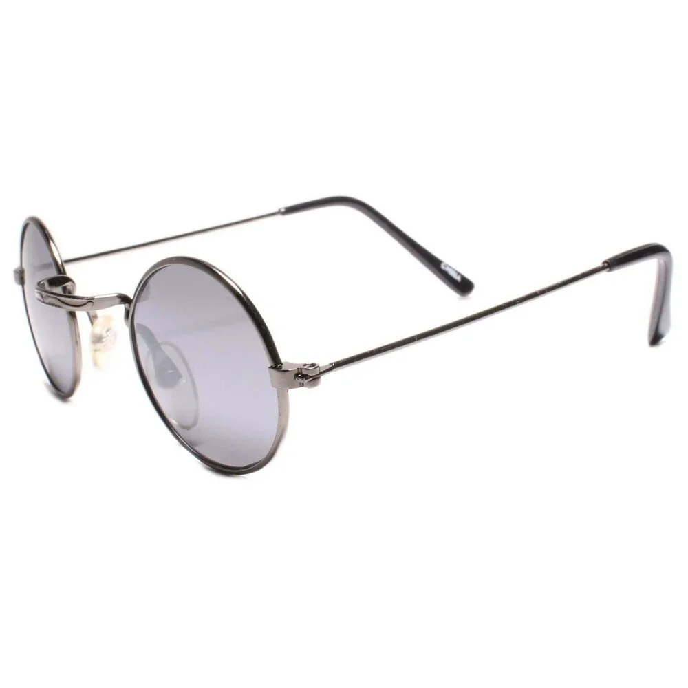 Kids 0-2 year Round Gunmetal Sunglasses 100% UV Protection